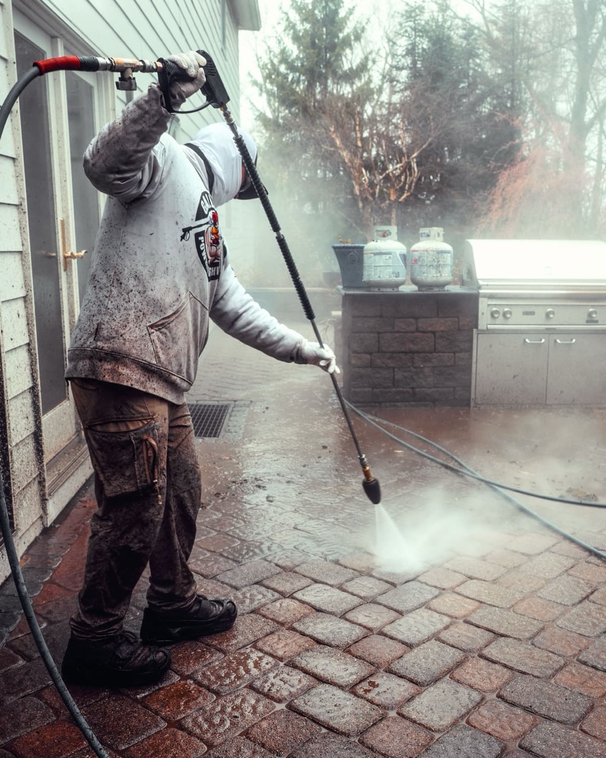 Paver Sealing & Polymeric Sand result by Gallo Bros