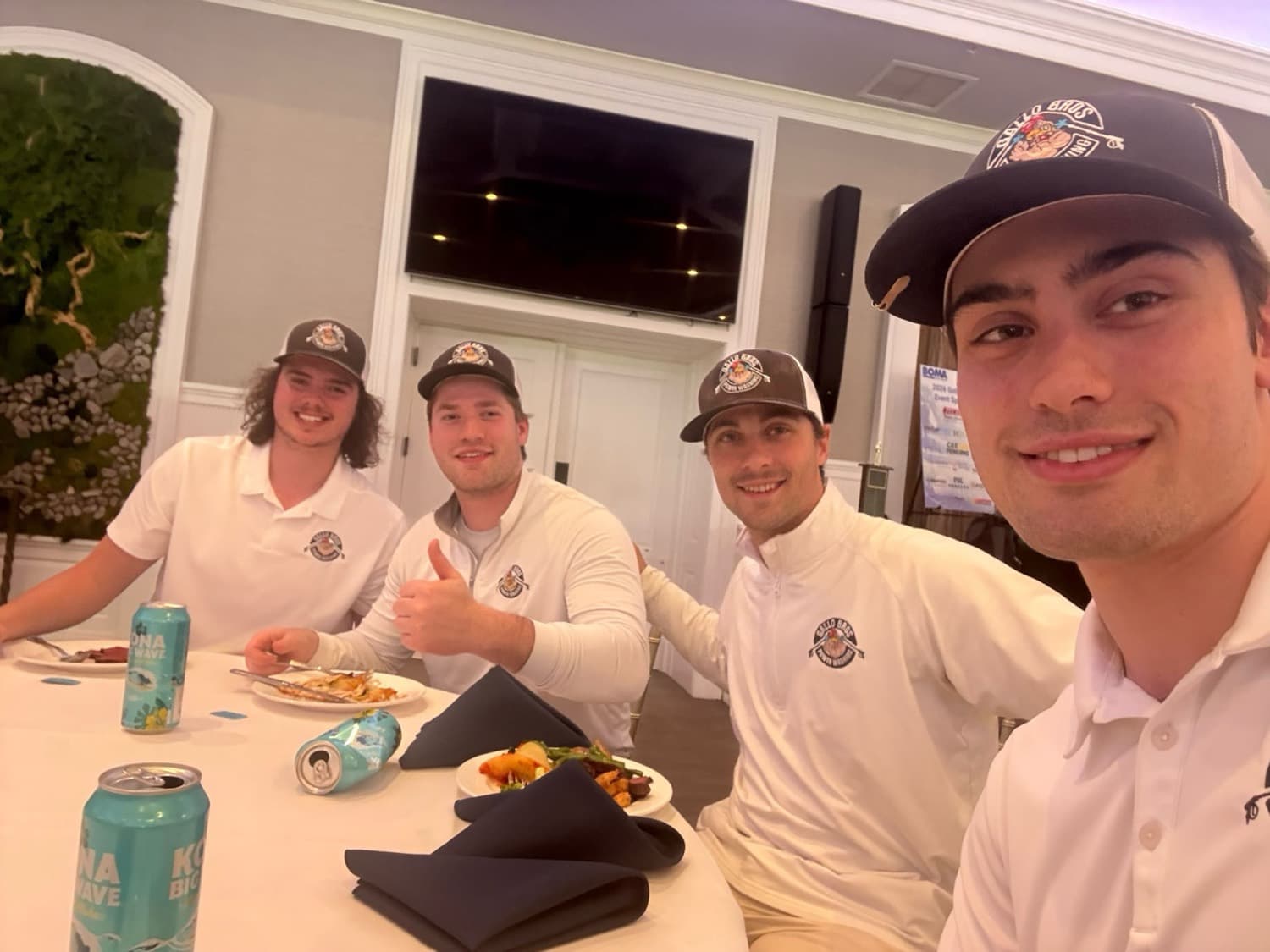 The Gallo Bros team out together